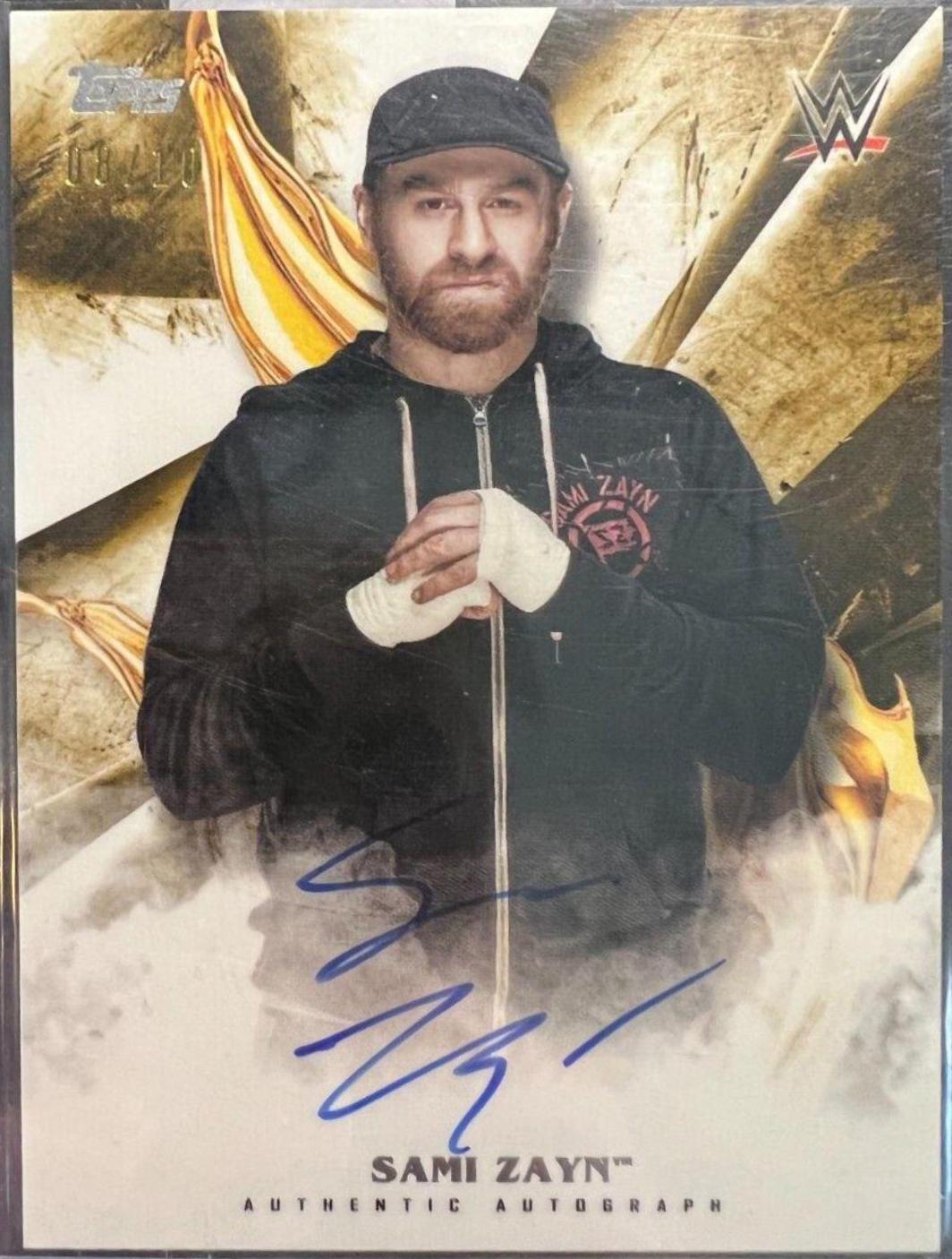 Sami Zayn [Gold] #A-SZ