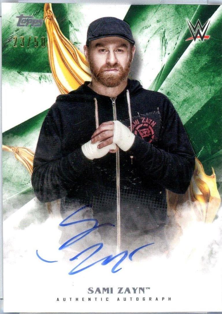 Sami Zayn [Green] #A-SZ