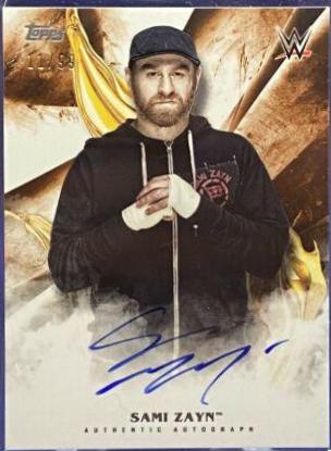 Sami Zayn [Orange] #A-SZ