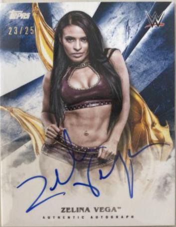 Zelina Vega [Blue] #A-ZV