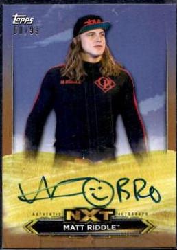 Matt Riddle [Bronze] #A-MR