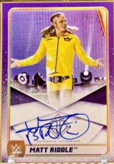 Matt Riddle [Purple] #A-MR