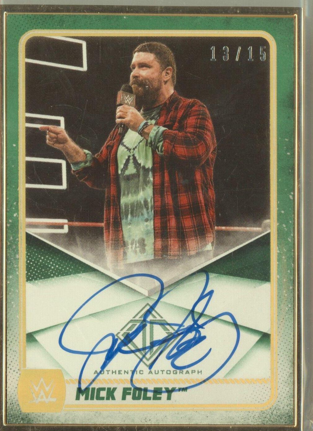 Mick Foley [Green] #A-MF