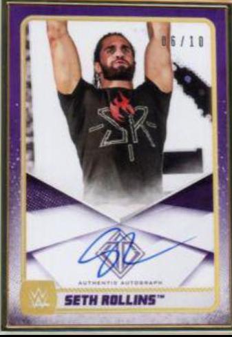 Seth Rollins [Purple] #A-SR