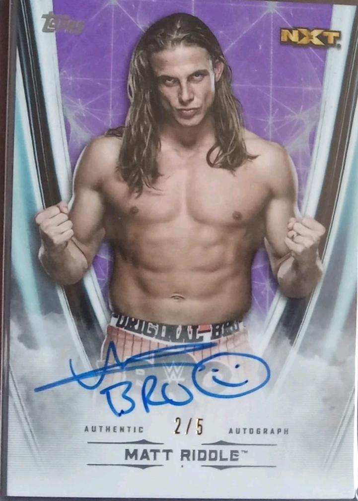 Matt Riddle [Purple] #A-MR