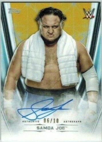 Samoa Joe [Gold] #A-SJ
