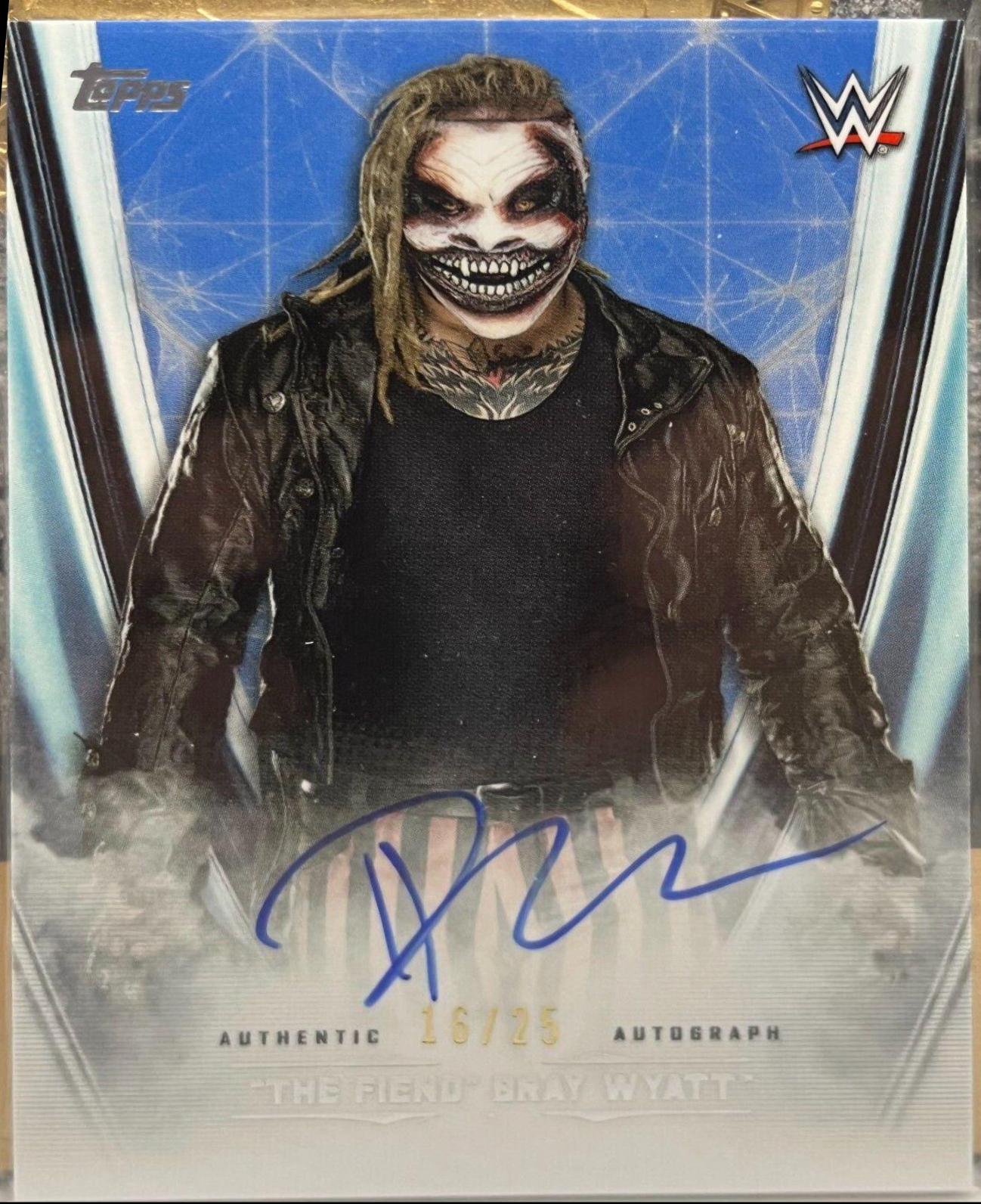 The Fiend' Bray Wyatt [Blue] #A-BW