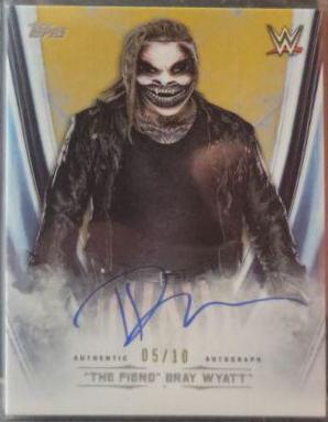 The Fiend' Bray Wyatt [Gold] #A-BW