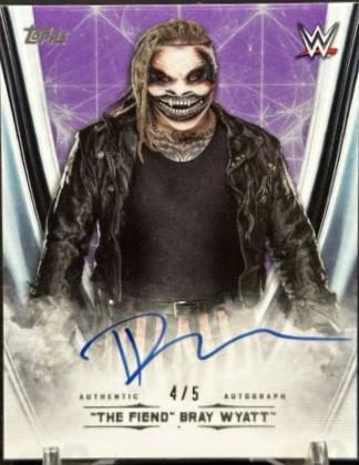 The Fiend' Bray Wyatt [Purple] #A-BW