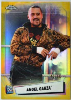 Angel Garza [Gold Refractor] #5