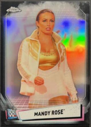 Mandy Rose [Black Refractor] #28
