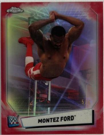 Montez Ford [Red Refractor] #60