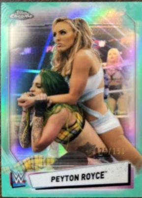 Peyton Royce [Aqua Refractor] #35