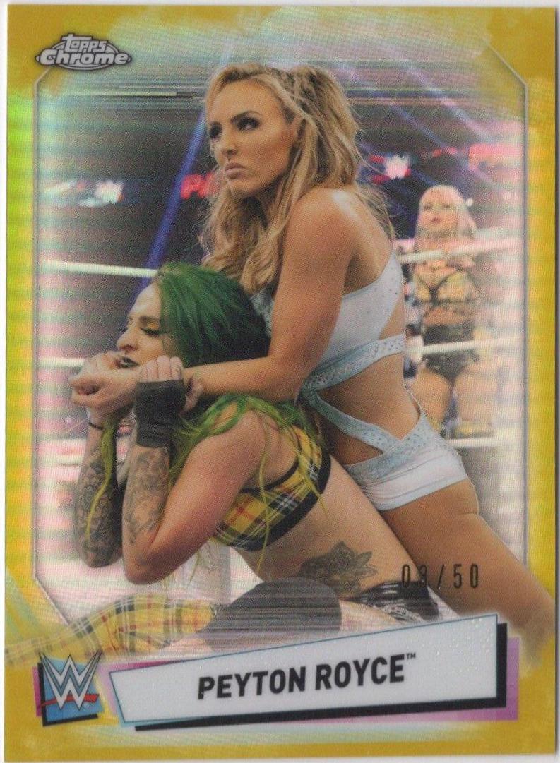 Peyton Royce [Gold Refractor] #35