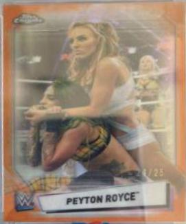 Peyton Royce [Orange Refractor] #35