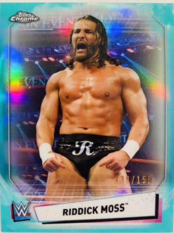 Riddick Moss [Aqua Refractor] #38