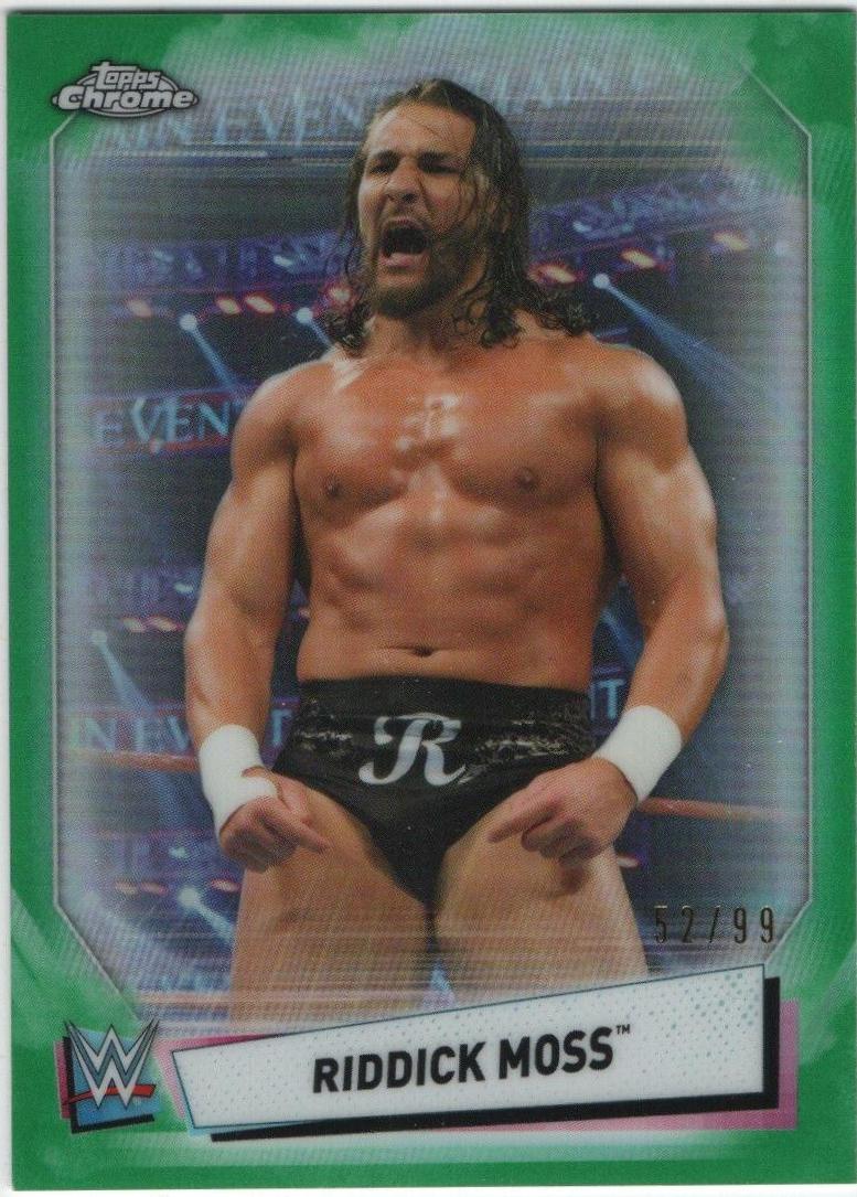 Riddick Moss [Green Refractor] #38