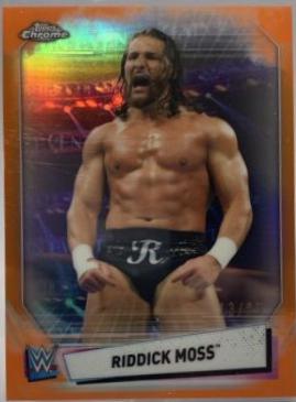 Riddick Moss [Orange Refractor] #38