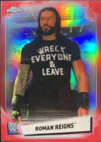 Roman Reigns [Red Refractor] #64