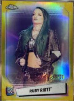 Ruby Riott [Gold Refractor] #65