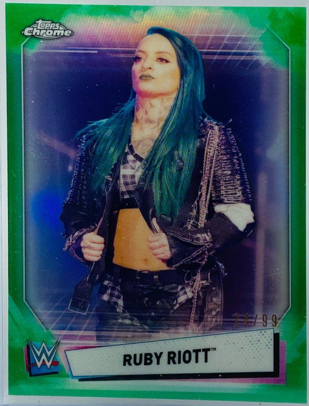 Ruby Riott [Green Refractor] #65