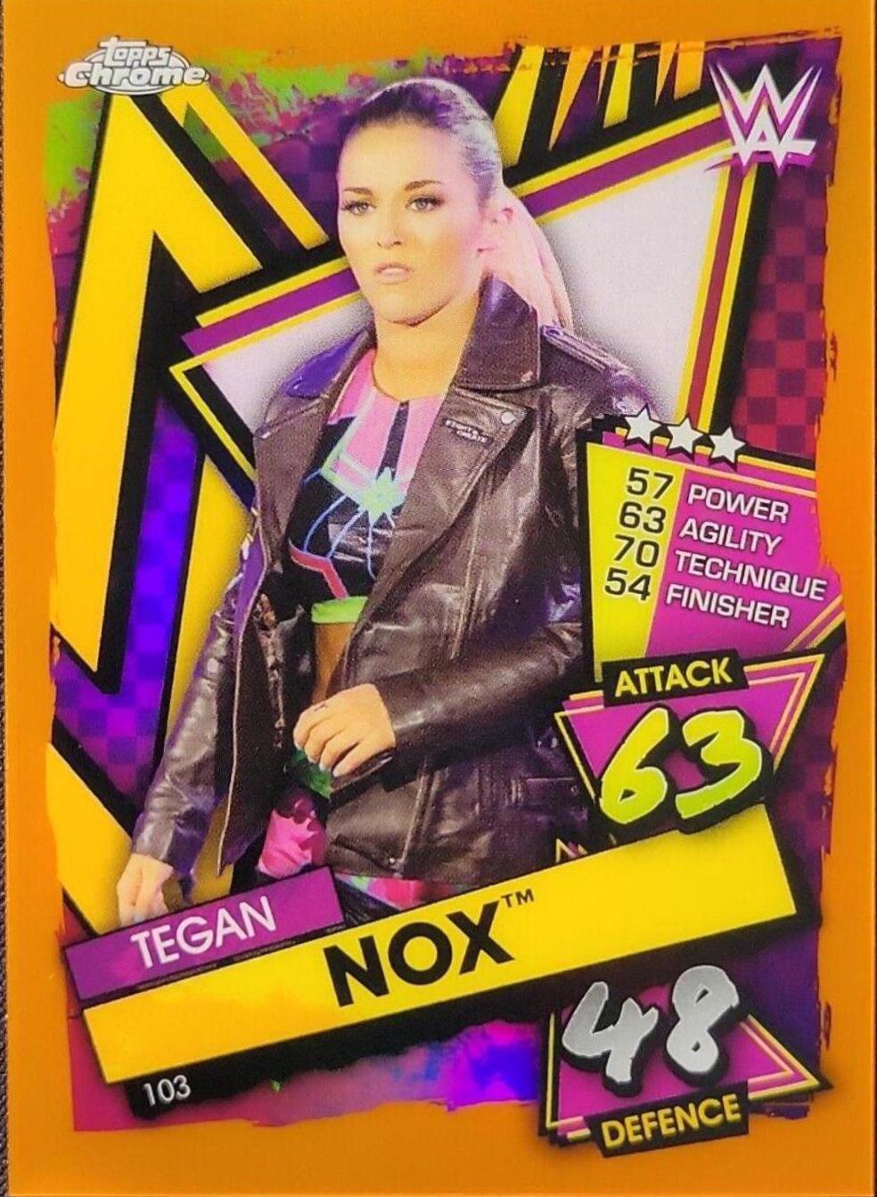 Tegan Nox [Orange Refractor] #97