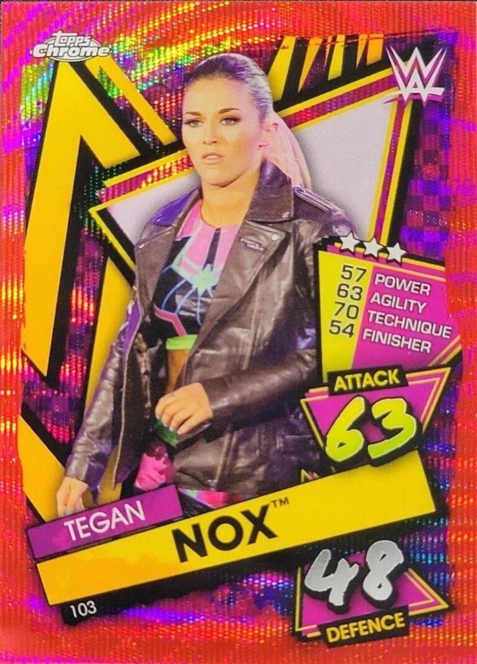 Tegan Nox [Red Refractor] #97