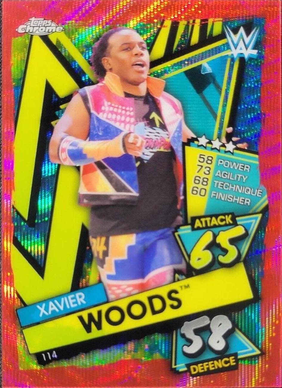 Xavier Woods [Red Refractor] #45