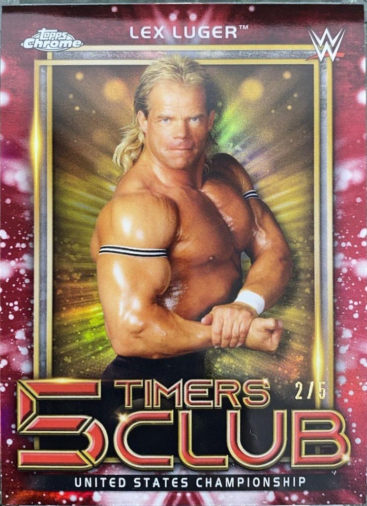 Lex Luger [Red Refractor] #5T-9