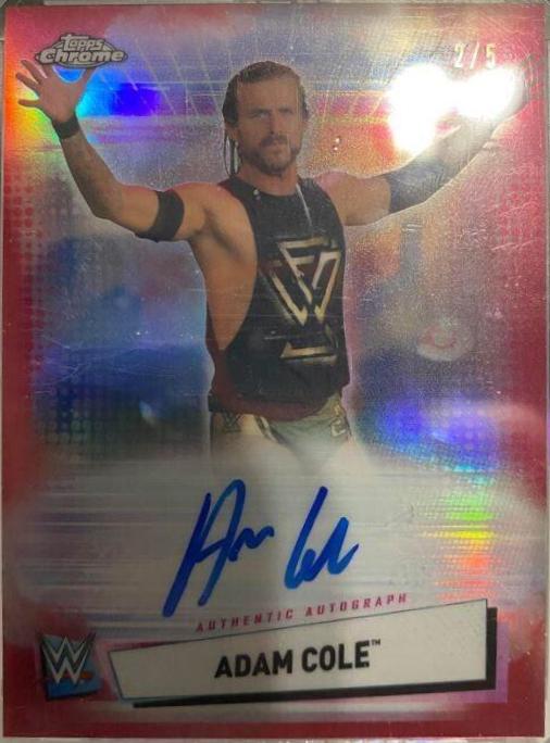 Adam Cole [Red Refractor] #A-BAY