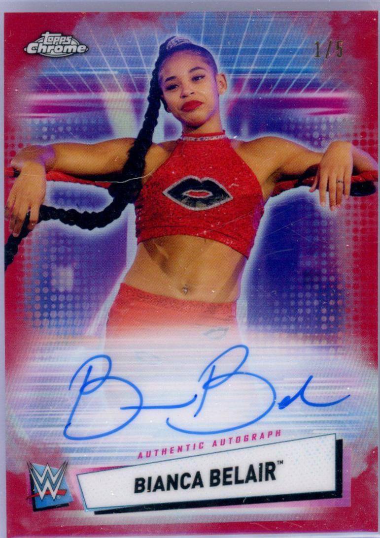 Bianca Belair [Red Refractor] #A-BB