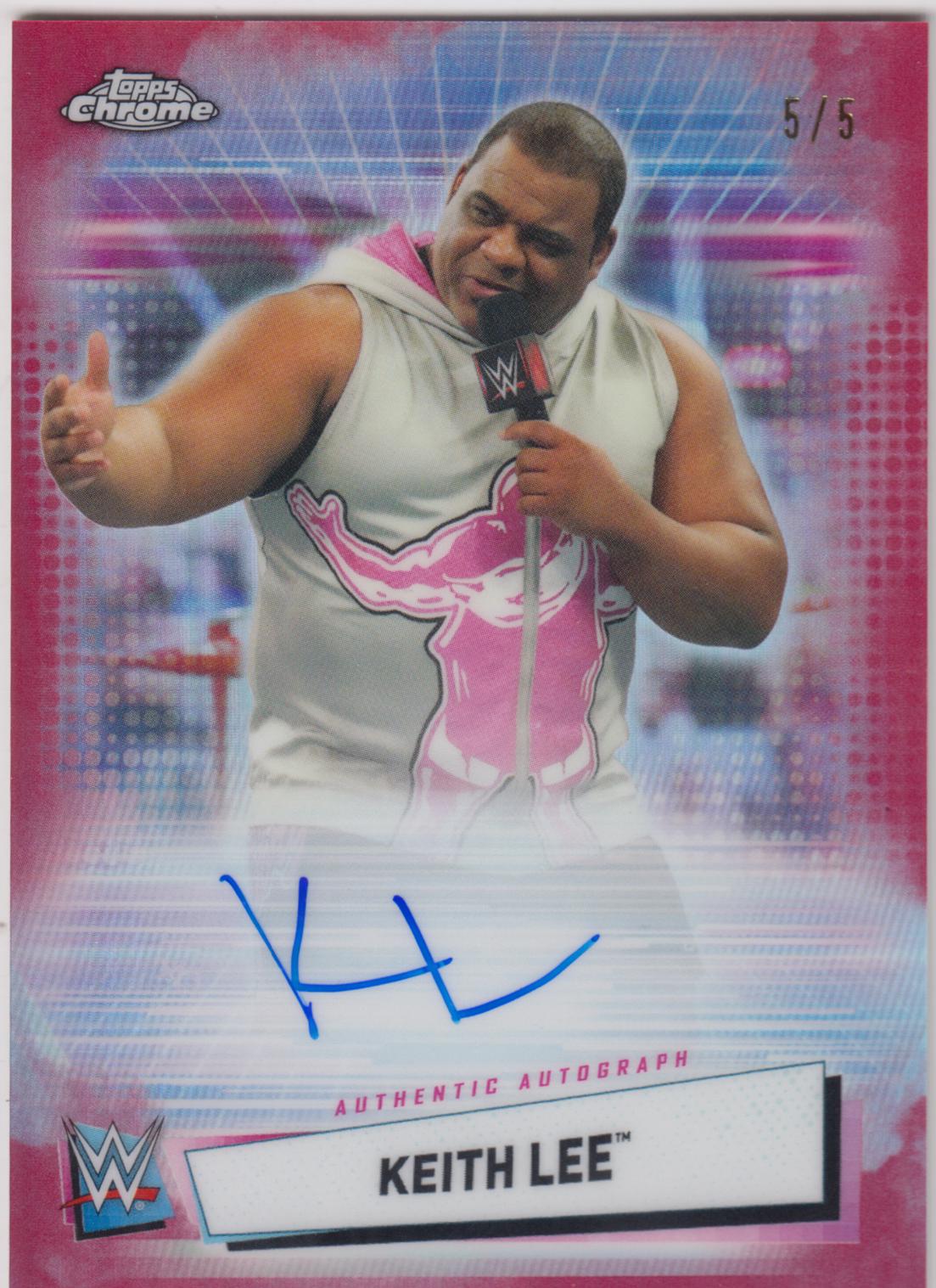 Keith Lee [Red Refractor] #A-LEE