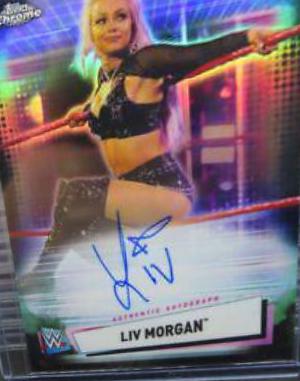 Liv Morgan [Black Refractor] #A-LM