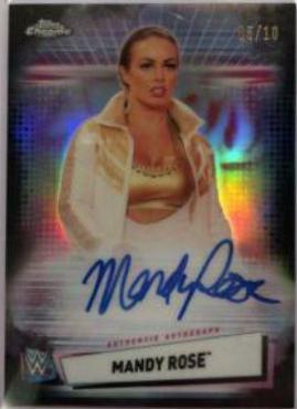 Mandy Rose [Black Refractor] #A-MR