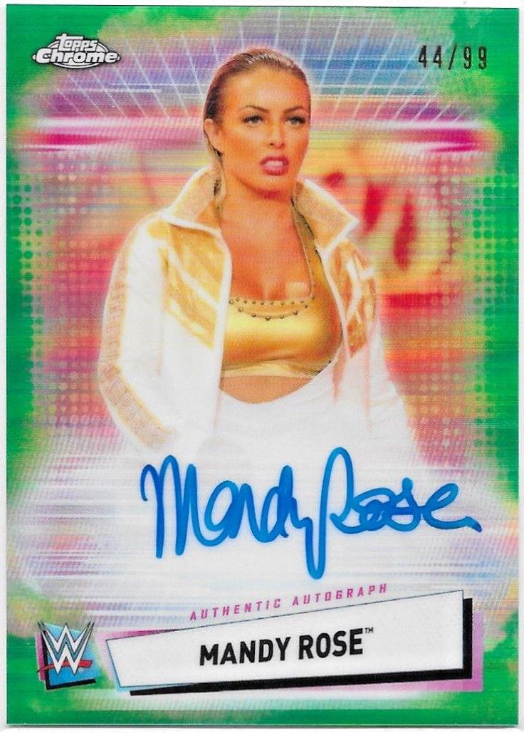 Mandy Rose [Green Refractor] #A-MR