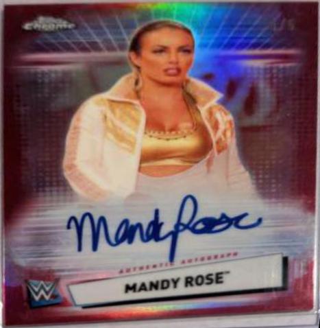 Mandy Rose [Red Refractor] #A-MR