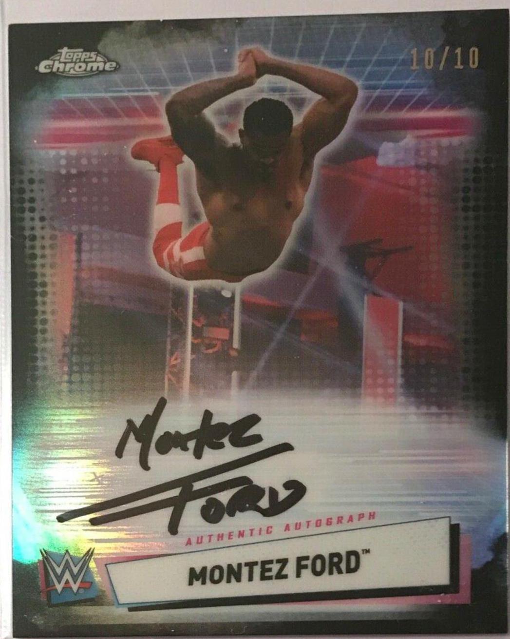 Montez Ford [Black Refractor] #A-MF