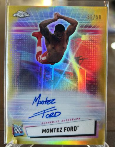 Montez Ford [Gold Refractor] #A-MF