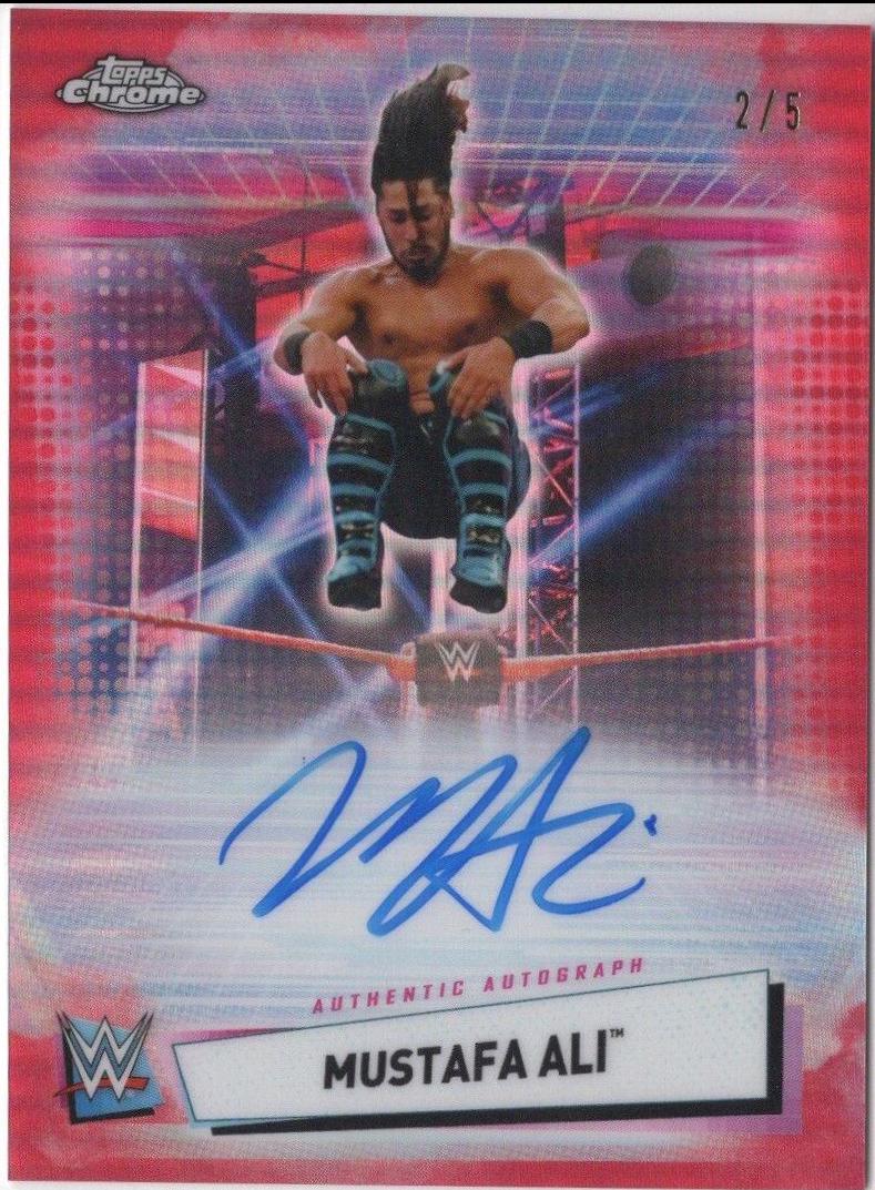 Mustafa Ali [Red Refractor] #A-MA