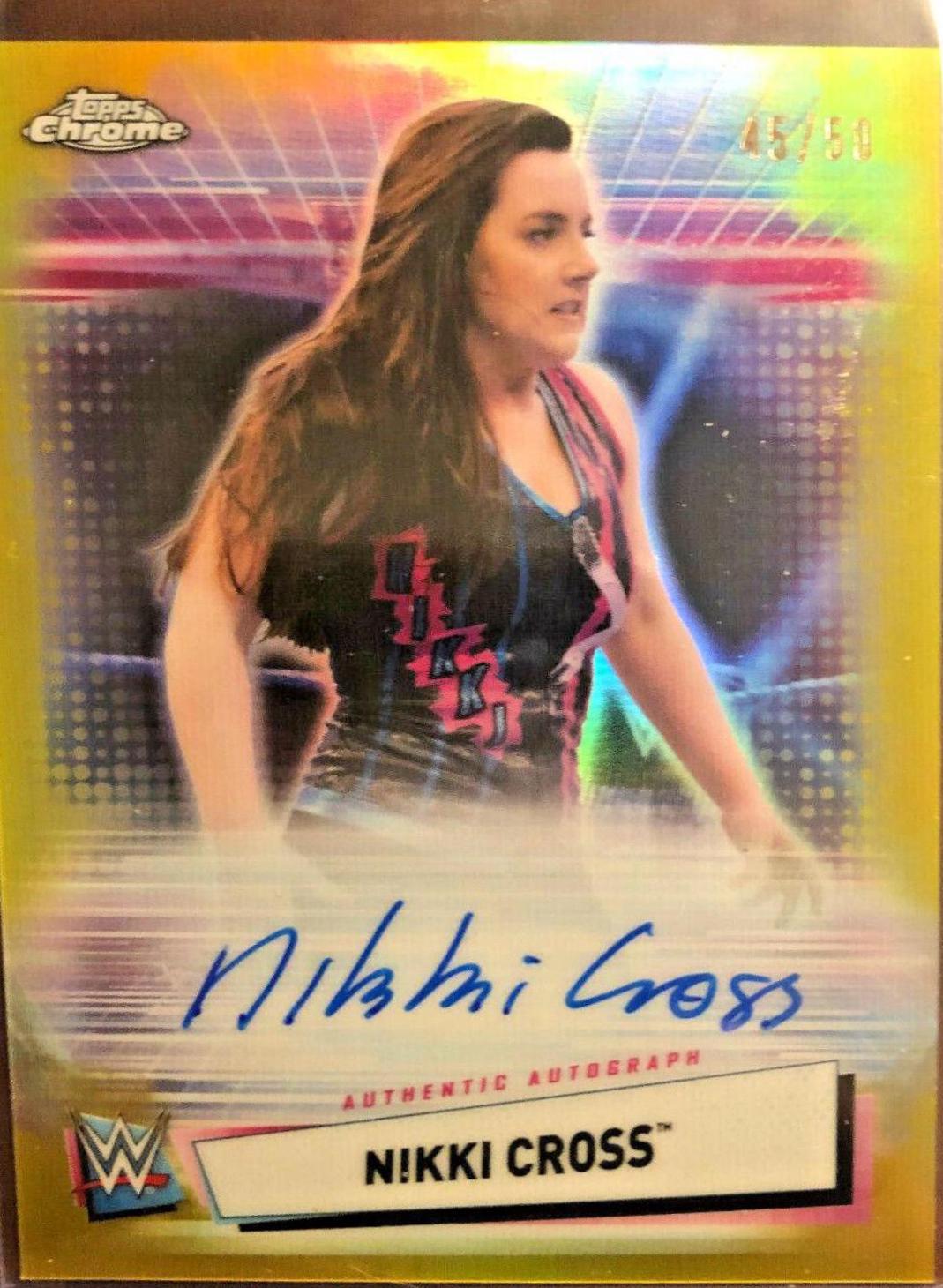 Nikki Cross [Gold Refractor] #A-NC