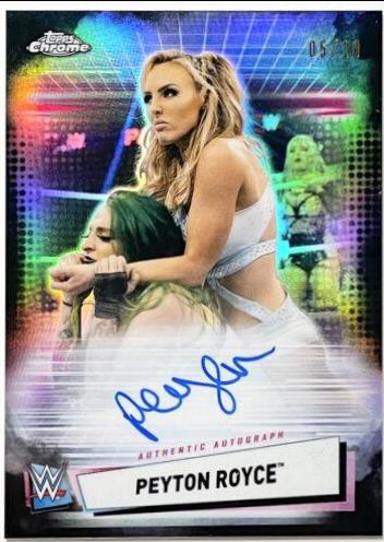 Peyton Royce [Black Refractor] #A-PR