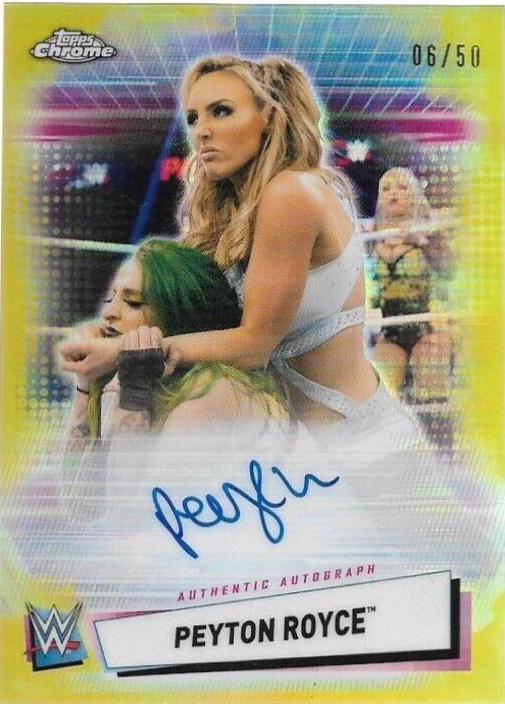Peyton Royce [Gold Refractor] #A-PR