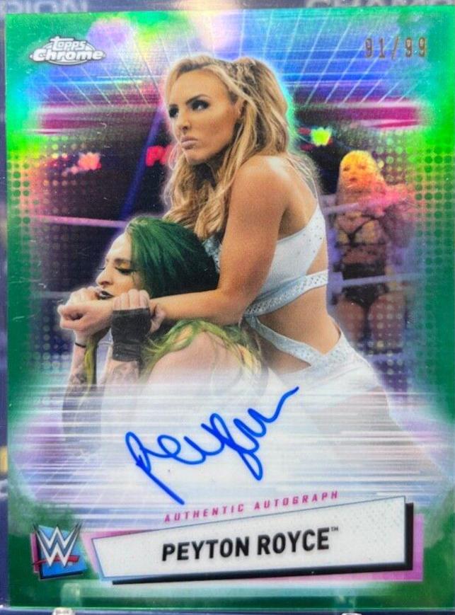 Peyton Royce [Green Refractor] #A-PR