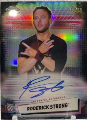 Roderick Strong [Black Refractor] #A-ST