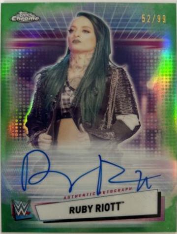 Ruby Riott [Green Refractor] #A-RB