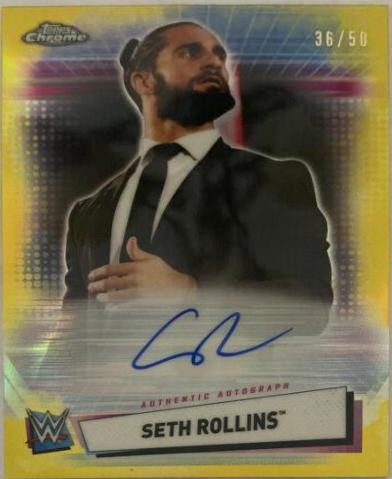 Seth Rollins [Gold Refractor] #A-SR