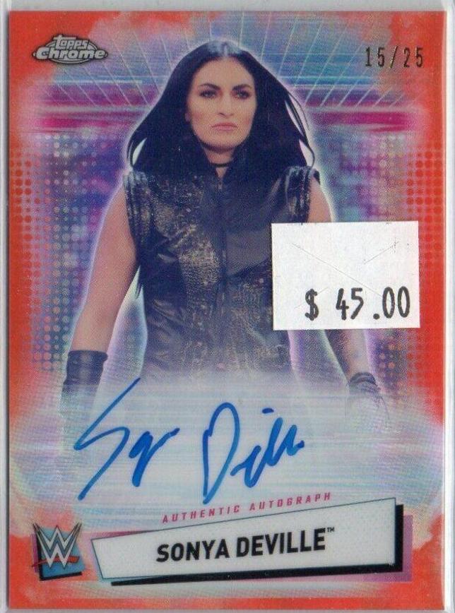 Sonya Deville [Orange Refractor] #A-SD