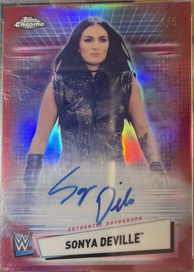Sonya Deville [Red Refractor] #A-SD