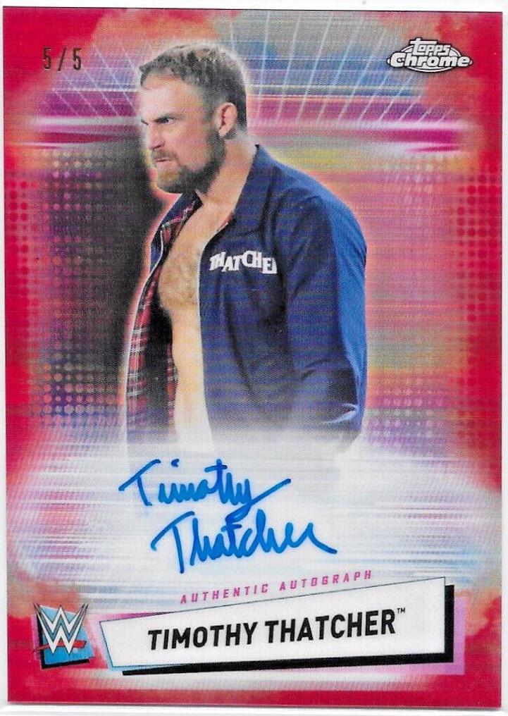Timothy Thatcher [Red Refractor] #A-TT