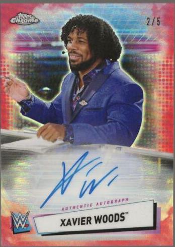 Xavier Woods [Red Refractor] #A-XW